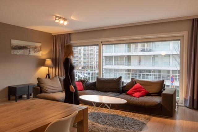 Appartement Nieuwpoort-Bad Met Garage Екстер'єр фото
